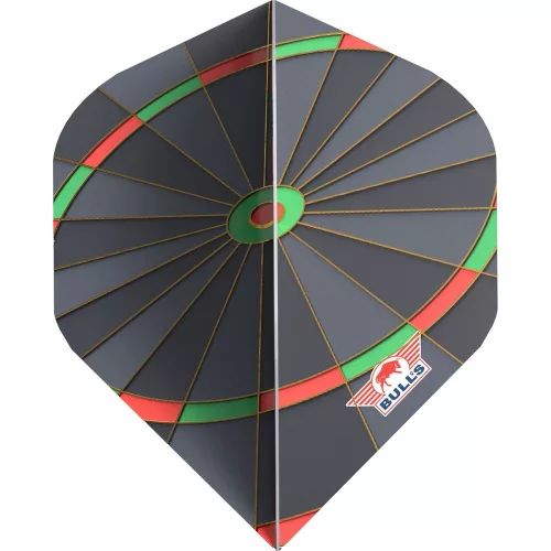 Letky na šipky Bull's Design 100 Board Black No2