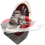 Letky na šipky Bull's Design 100 Rising Bull No2