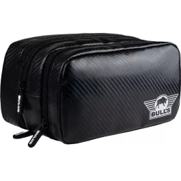 Pouzdro Bull's Carbon Wallet černé na 2 sety šipek
