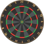 Sisalový terč Bull's Advantage Black