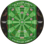 Sisalový terč Bull's Football