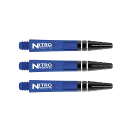 Násadky na šipky Red Dragon Nitrotech plastové modré, krátké