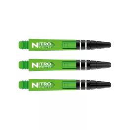 Násadky na šipky Red Dragon Nitrotech plastové zelené, krátké