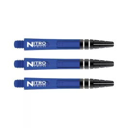 Násadky na šipky Red Dragon Nitrotech plastové modré, dlouhé