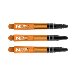 Násadky na šipky Red Dragon Nitrotech plastové oranžové, dlouhé