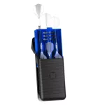 Pouzdro Harrows Vault černo-modré na 1 set šipek