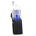 Pouzdro Harrows Vault černo-průhledné na 1 set šipek