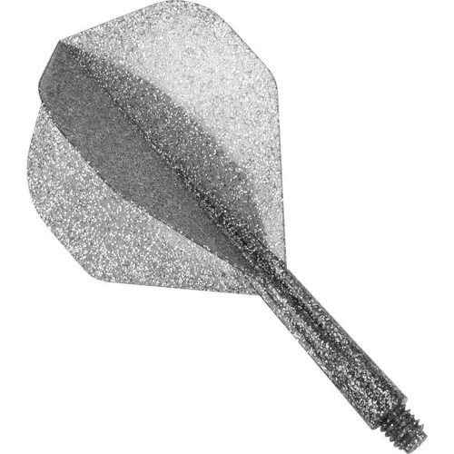 Condor Glitter Zero Stress stříbrné, standardní letky a krátké násadky