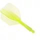 Letky na šipky Condor AXE Neon žluté, Small letky a krátké násadky