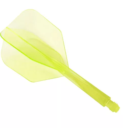 Letky na šipky Condor AXE Neon žluté, Small letky a midi násadky