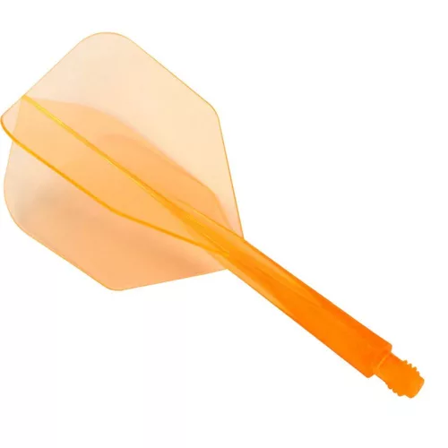 Letky na šipky Condor AXE Neon oranžové, Small letky a midi násadky