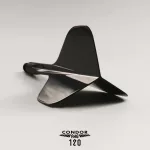 Condor AXE 120 černé, standardní letky a krátké násadky 18mm