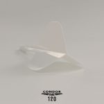 Condor AXE 120 bílé, standardní letky a krátké násadky 18mm