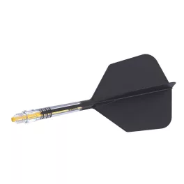 Cuesoul ROST T19 černo-žluté, Big Wing letky, carbon násadky velikost 5