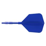 Cuesoul ROST T19 modré, Big Wing letky, carbon násadky velikost 3