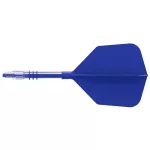 Cuesoul ROST T19 modré, Big Wing letky, carbon násadky velikost 4