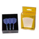 Cuesoul ROST T19 modré, Big Wing letky, carbon násadky velikost 4