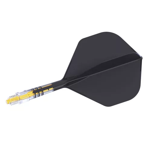 Cuesoul ROST T19 černo-žluté, No2 letky, carbon násadky velikost 1