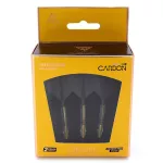 Cuesoul ROST T19 černo-žluté, No2 letky, carbon násadky velikost 5