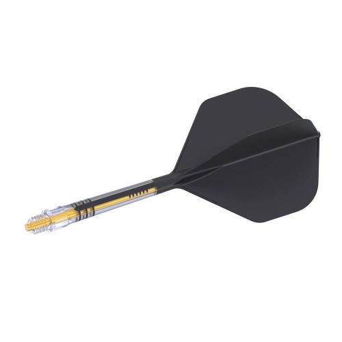 Cuesoul ROST T19 černo-žluté, No2 letky, carbon násadky velikost 6