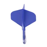 Cuesoul ROST T19 modro-průhledné, No2 letky, carbon násadky velikost 4
