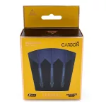 Cuesoul ROST T19 modro-průhledné, No6 letky, carbon násadky velikost 4