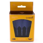Cuesoul ROST T19 modro-průhledné, No6 letky, carbon násadky velikost 2