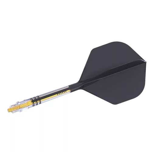 Cuesoul ROST T19 černo-žluté, No6 letky, carbon násadky velikost 6