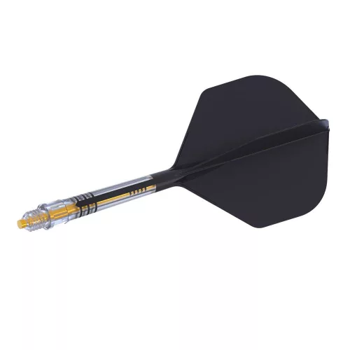 Cuesoul ROST T19 černo-žluté, No6 letky, carbon násadky velikost 5