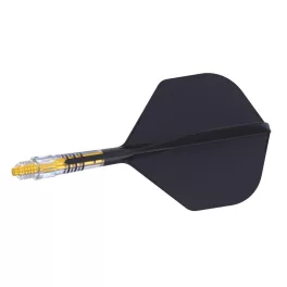 Cuesoul ROST T19 černo-žluté, No6 letky, carbon násadky velikost 1