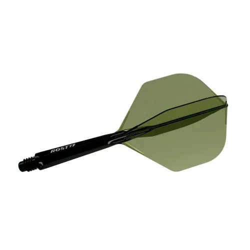 Cuesoul ROST 77 průhledné zelené, No6 letky a střední násadky