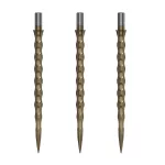 Náhradní hroty na steel šipky Cuesoul Touch Point II Snake Scales šedé, 41mm - 3ks