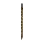 Náhradní hroty na steel šipky Cuesoul Touch Point II Snake Scales šedé, 41mm - 3ks