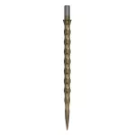 Náhradní hroty na steel šipky Cuesoul Touch Point II Snake Scales šedé, 45mm - 3ks