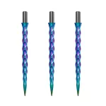 Náhradní hroty na steel šipky Cuesoul Touch Point II Snake Scales barevné 37mm - 3ks