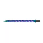 Náhradní hroty na steel šipky Cuesoul Touch Point II Snake Scales barevné 41mm - 3ks