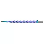 Náhradní hroty na steel šipky Cuesoul Touch Point II Snake Scales barevné 45mm - 3ks