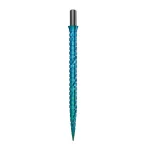 Náhradní hroty na steel šipky Cuesoul Touch Point II Slash Cut Rings barevné 41mm - 3ks
