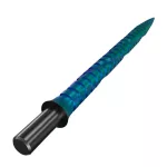 Náhradní hroty na steel šipky Cuesoul Touch Point II Slash Cut Rings barevné 45mm - 3ks