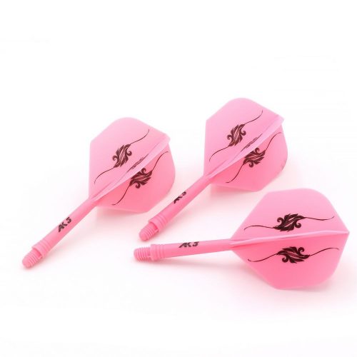Cuesoul ROST AK5 Petals Pink, standardní letky a střední násadky