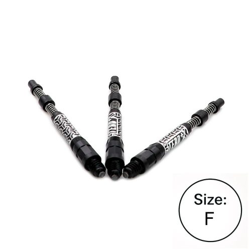 Násadky na šipky Cuesoul TERO+ AK7P černé, délka 53mm (F)