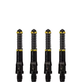 Násadky na šipky Cuesoul TERO AK7 černé, délka 32mm (B)