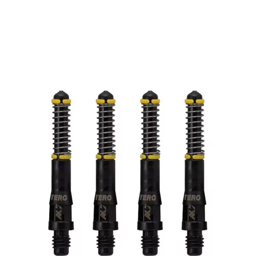 Násadky na šipky Cuesoul TERO AK7 černé, délka 32mm (B)