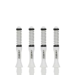 Násadky na šipky Cuesoul TERO AK7 Slim bílé, délka 32mm (B)