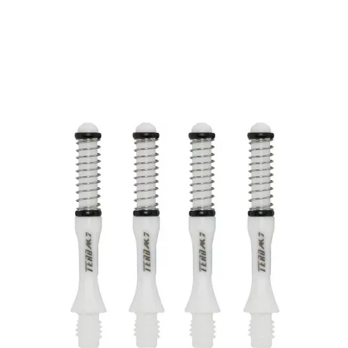 Násadky na šipky Cuesoul TERO AK7 Slim bílé, délka 32mm (B)