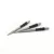 Náhradní hroty na steel šipky Cuesoul Touch Point II Texture A, 33mm, 3ks