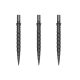 Náhradní hroty na steel šipky Cuesoul Touch Point II Cuts Gun Grey, 29mm, 3ks