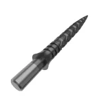 Náhradní hroty na steel šipky Cuesoul Touch Point II Cuts Gun Grey, 29mm, 3ks