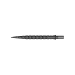 Náhradní hroty na steel šipky Cuesoul Touch Point II Cuts Gun Grey, 33mm, 3ks