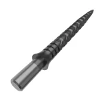 Náhradní hroty na steel šipky Cuesoul Touch Point II Cuts Gun Grey, 37mm, 3ks